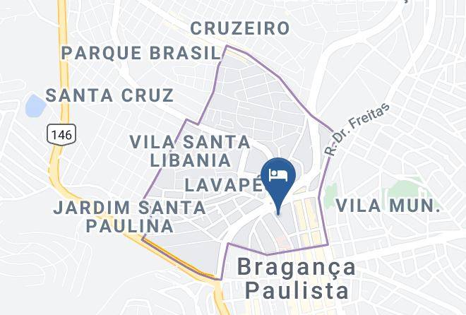 Braganca Paulista - Hotel Garoto Maps