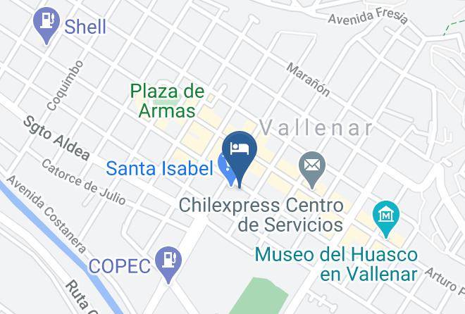 Hotel Garra De Leon Map