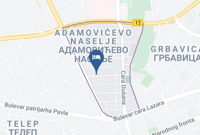 Hotel Garson Lux Map