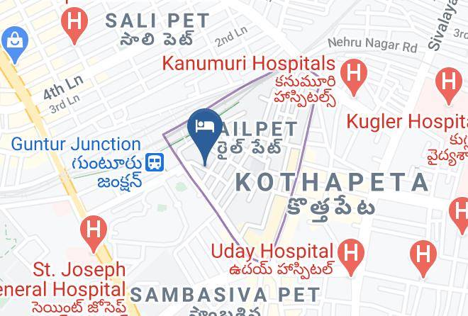 Guntur - Hotel Garuda Maps
