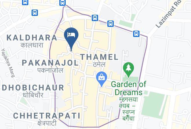 Kathmandu - Hotel Garuda Maps