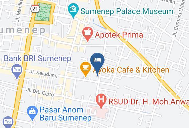 Sumenep Regency - Hotel Garuda Maps