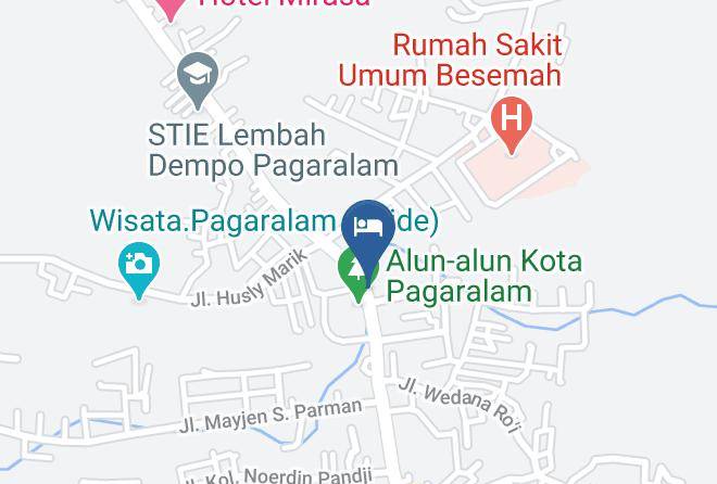 Kota Pagar Alam - Hotel Garuda Zz Maps