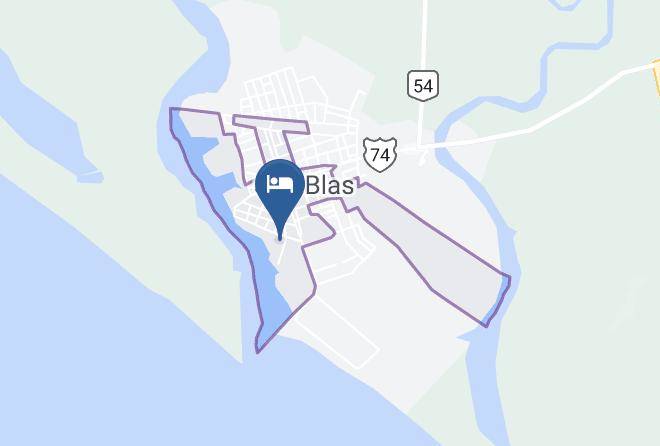 San Blas - Hotel Garza Canela Maps