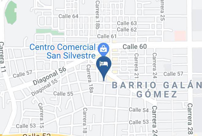 Barrancabermeja - Hotel Garza Morena Maps