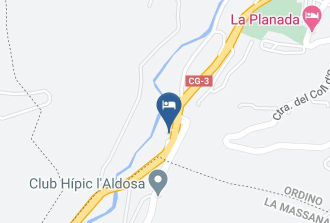 Ordino - Hotel Gaspa Maps