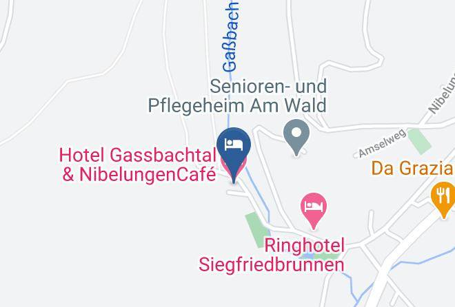 Bergstrase - Hotel Gassbachtal & Nibelungencafe Maps