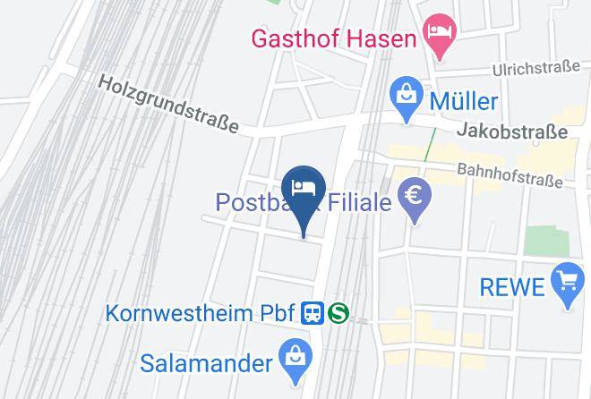 Ludwigsburg - Hotel & Gastehaus Bauerle Maps