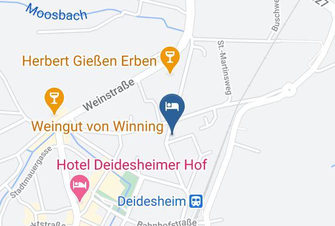 Bad Durkheim - Hotel Gastehaus Deidesheim Maps