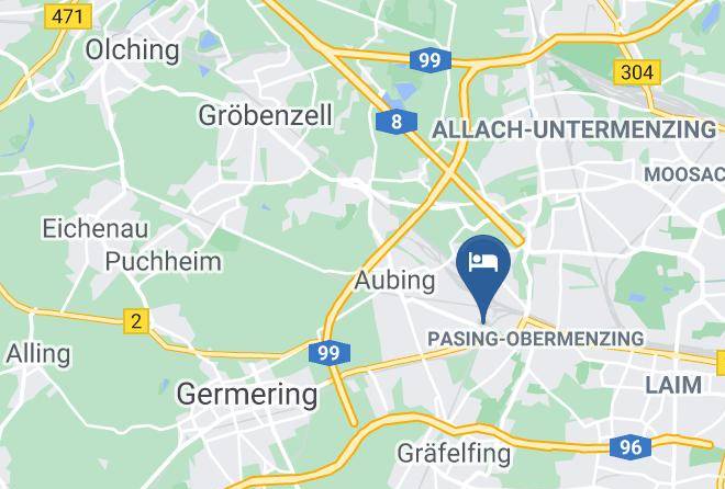 Hotel Gastehaus Forum Am Westkreuz Map