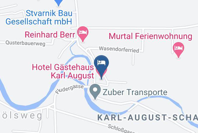 Murtal District - Hotel Gastehaus Karl August Maps