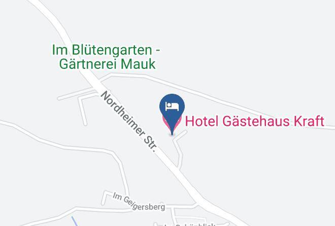 Heilbronn - Hotel Gastehaus Kraft Maps