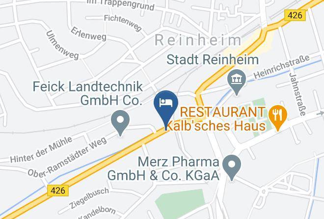 Darmstadt Dieburg - Hotel & Gastehaus Landhaus Am Wembach Maps