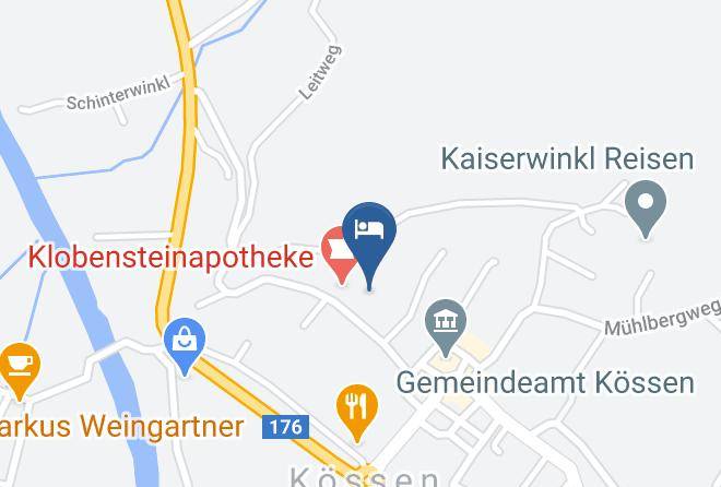Kitzbuhel - Hotel Gastehaus Rottenspacher Maps