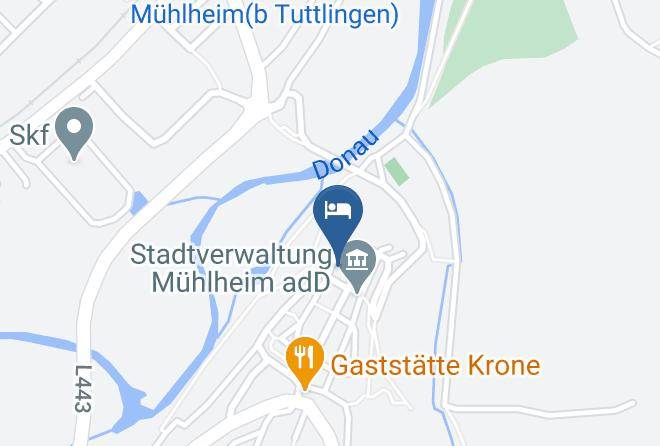 Tuttlingen - Hotel Gastehaus Theresia Maps