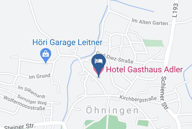 Hotel Gasthaus Adler Map