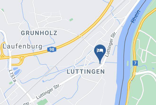 Waldshut - Hotel Gasthaus Engel Luttingen Maps
