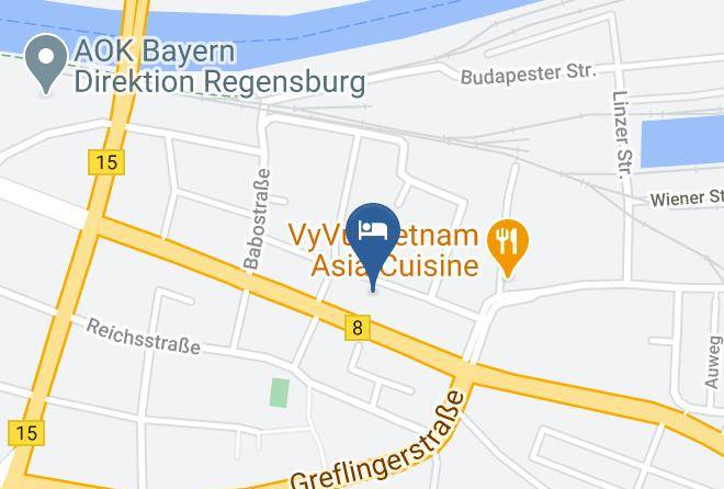 Regensburg - Hotel Gasthaus Kneitinger Alter Schlachthof Maps