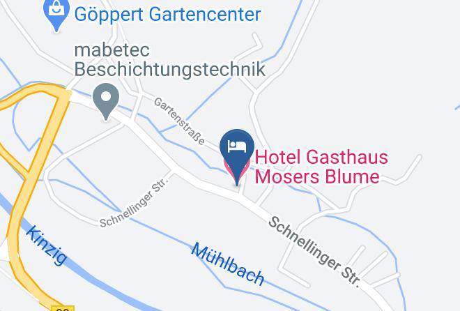 Ortenaukreis - Hotel Gasthaus Mosers Blume Maps