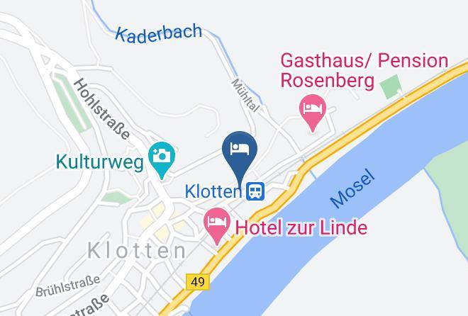 Hotel Gasthaus Und Restaurant Zur Post Map