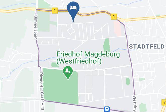 Magdeburg - Hotel & Gasthaus Zum Lindenweiler Maps