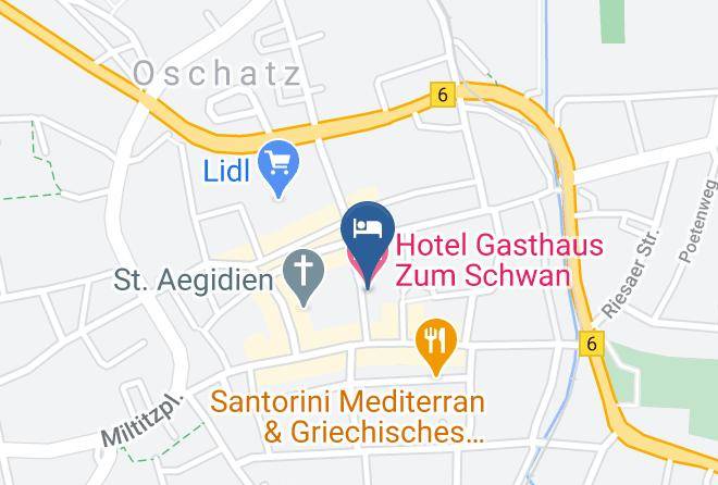 Nordsachsen - Hotel Gasthaus Zum Schwan Maps