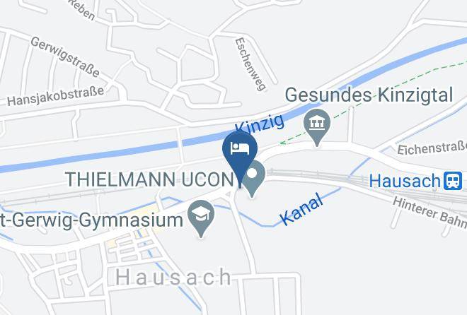 Ortenaukreis - Hotel Gasthaus Zur Eiche Maps
