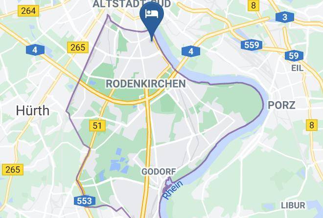 Cologne - Hotel Gasthaus Zur Eule Maps