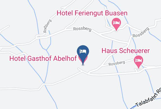 Zell Am See - Hotel Gasthof Abelhof Maps