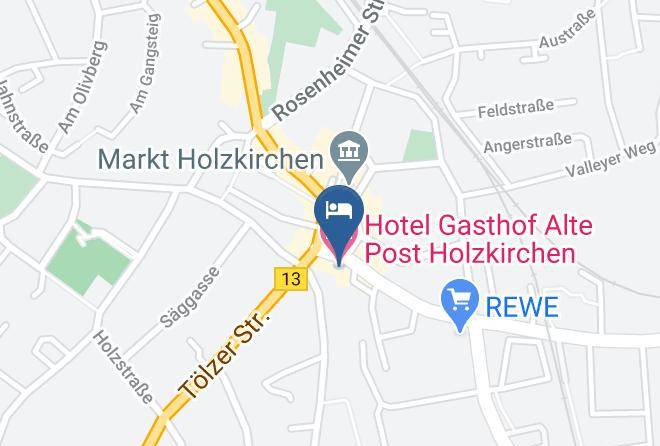 Miesbach - Hotel Gasthof Alte Post Holzkirchen Maps