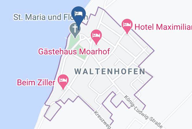 Ostallgau - Hotel Gasthof Am See Maps