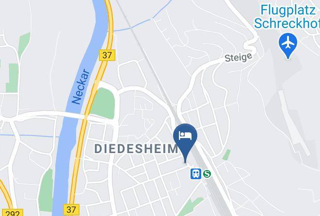 Neckar Odenwald Kreis - Hotel Gasthof Destille Eisenbahn Maps