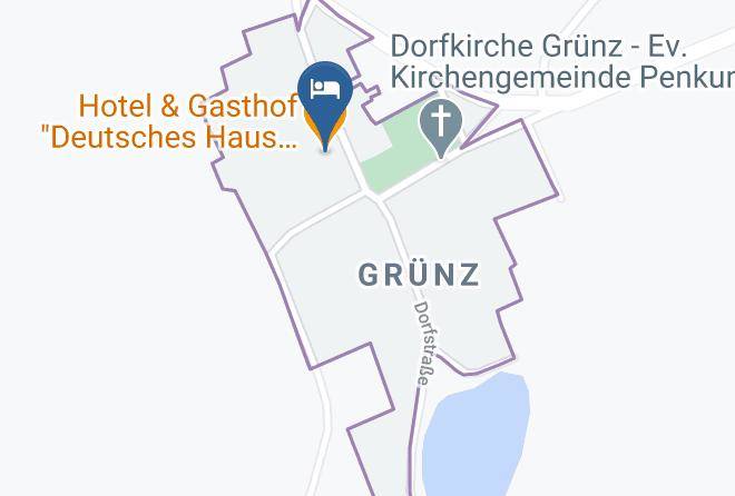 Vorpommern Greifswald - Hotel & Gasthof Deutsches Haus Brigitte Baumann Maps