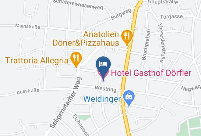 Aschaffenburg - Hotel Gasthof Dorfler Maps