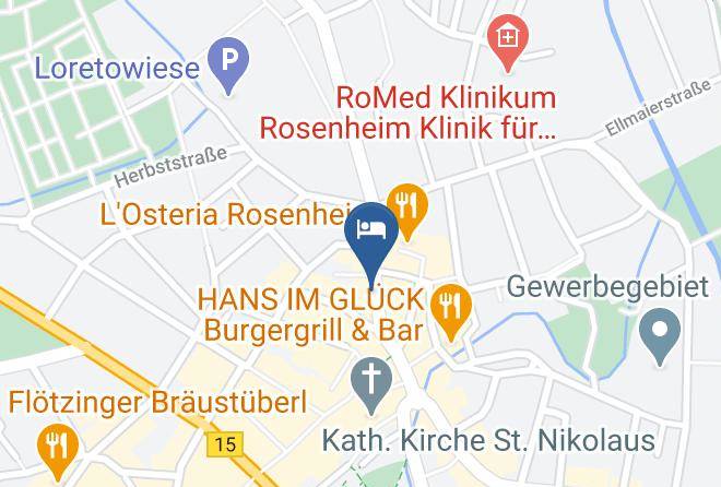 Rosenheim - Hotel Gasthof Flotzinger Brau Maps