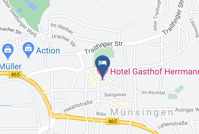 Reutlingen - Hotel Gasthof Herrmann Maps