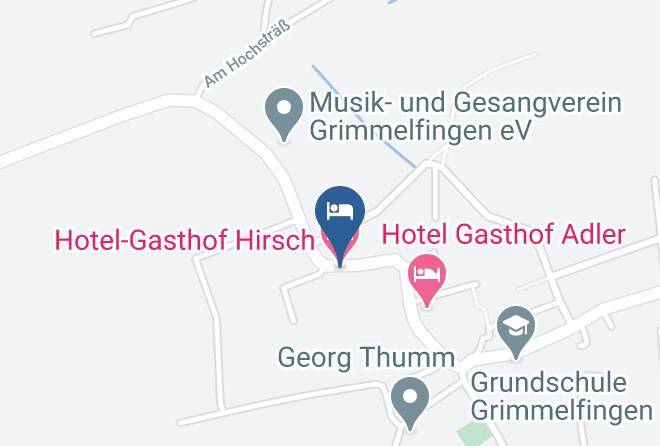 Ulm - Hotel Gasthof Hirsch Maps