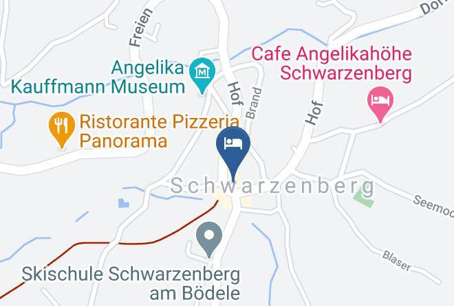 Bregenz - Hotel Gasthof Hirschen Schwarzenberg Maps