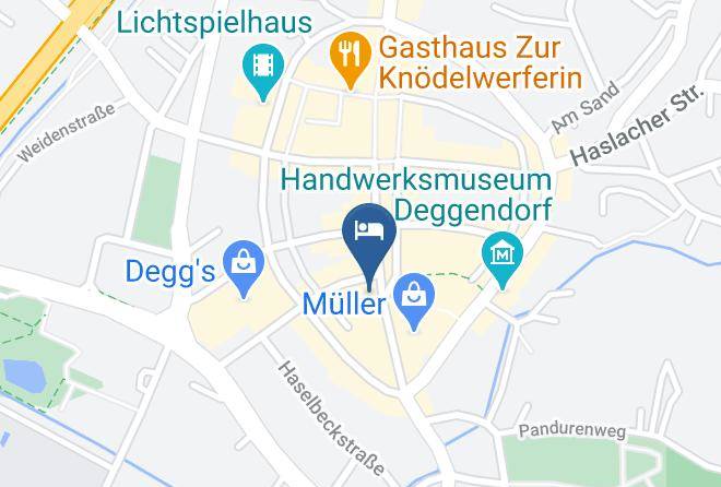 Deggendorf - Hotel Gasthof Hottl Deggendorf Maps