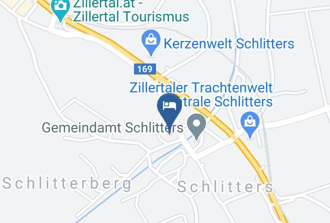 Schwaz - Hotel Gasthof Jager Zillertal Maps