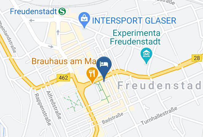 Freudenstadt - Hotel Gasthof Jagerstuble Maps