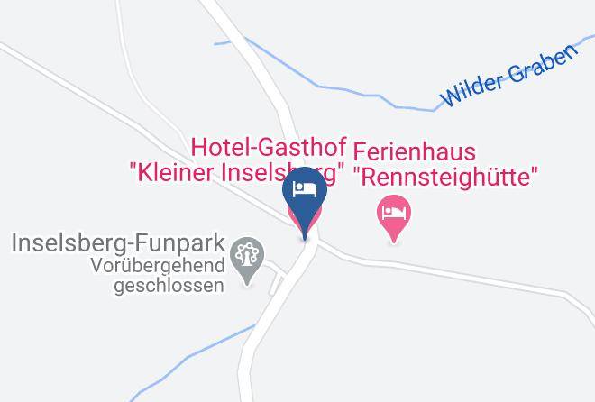 Hotel Gasthof Kleiner Inselsberg Map