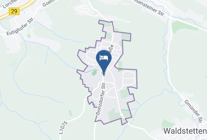 Ostalbkreis - Hotel Gasthof Krone Strasdorf Maps