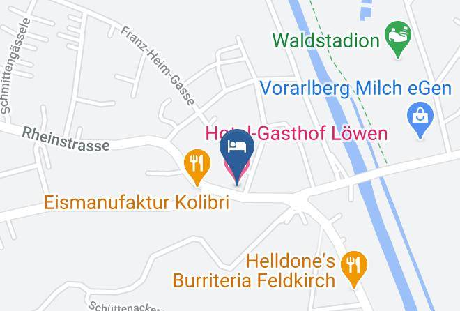 Feldkirch - Hotel Gasthof Lowen Maps