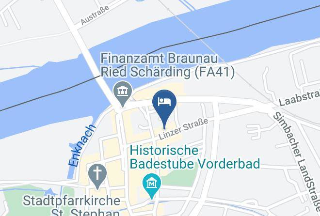 Braunau Am Inn - Hotel Gasthof Mayrbrau Maps