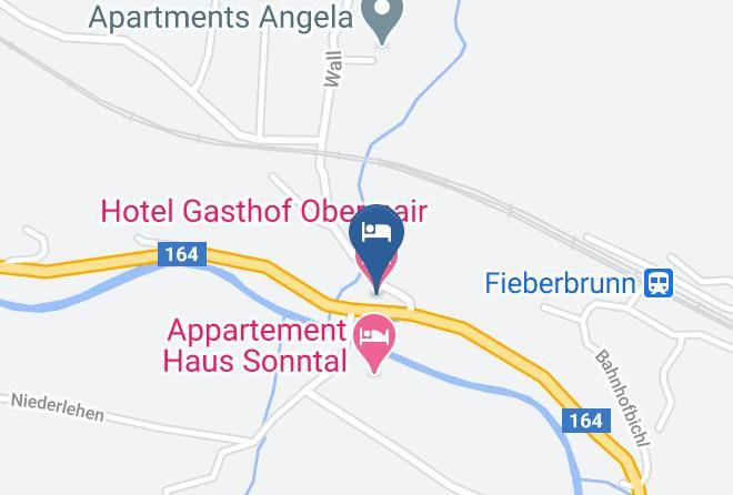 Kitzbuhel - Hotel Gasthof Obermair Maps