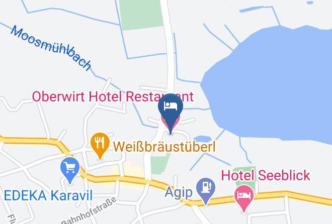 Traunstein - Oberwirt Hotel Restaurant Maps
