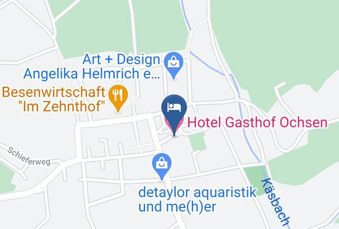 Tubingen - Hotel Gasthof Ochsen Maps