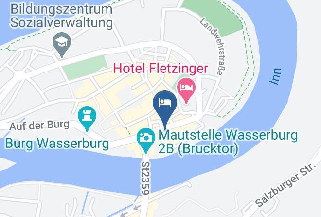 Rosenheim - Hotel Gasthof Paulanerstuben Maps