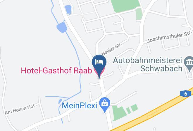 Schwabach - Hotel Gasthof Raab Maps